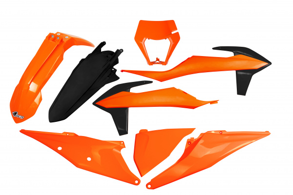 Plastic Kit OEM Color 20 for Ktm EXC 125 - EXC 150 - EXC 250 - EXC-F 250 - EXC 300 - EXC-F 350 - EXC-F 450 - EXC-F 500 - EXC...